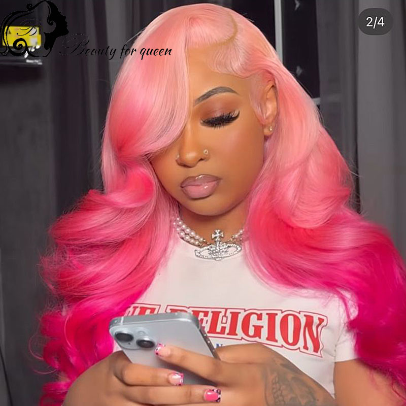 613 Blonde Body Wave Lace Front Wig - Peruka z naturalnych włosów typu lace