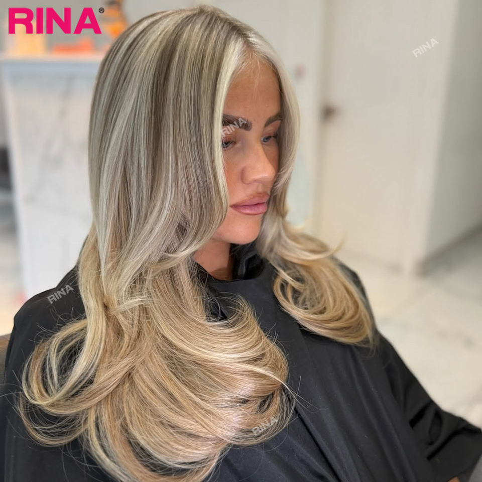 613 Blonde Body Wave Lace Front Wig - Peruka z ludzkich włosów typu Body