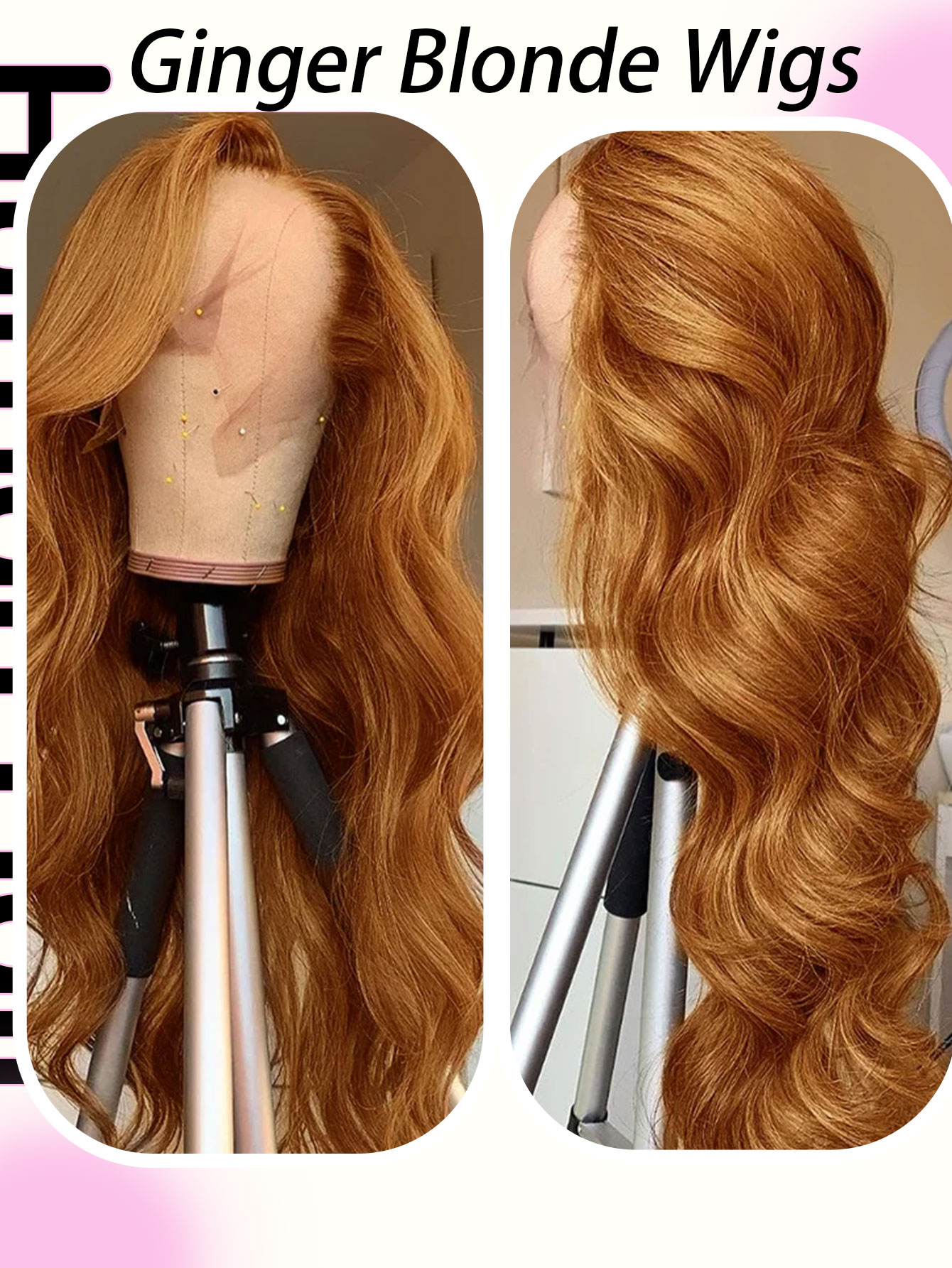 Ginger Blonde 13X6 Lace Front  – 613 Blonde Body Wave Lace Front Wig recenzja i cena