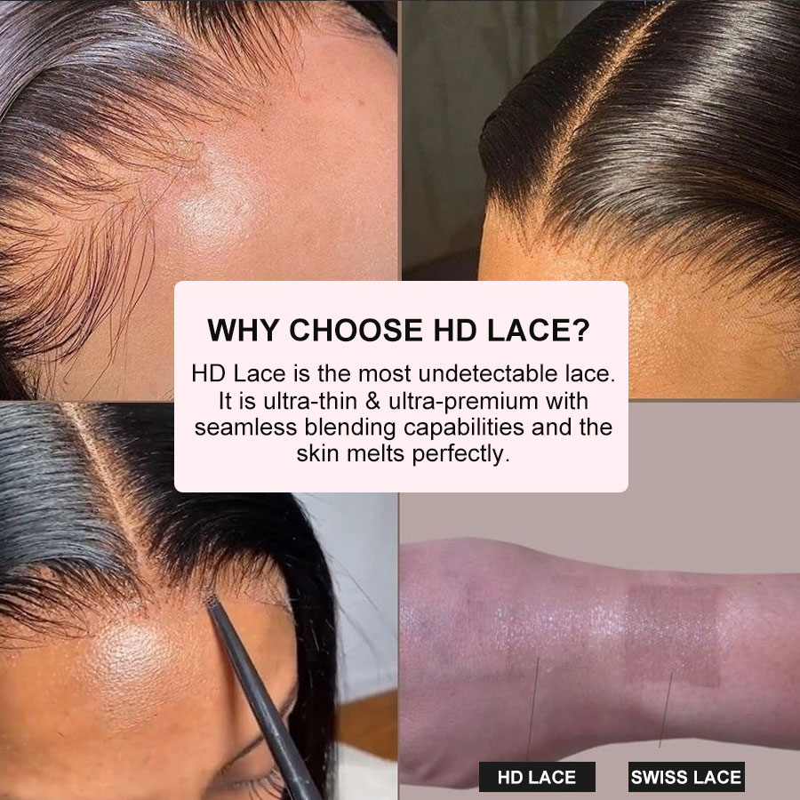 Eva Hair Deep Part HD Lace Fro – Hd Lace Frontal Wig Human Hair Pre Plucked recenzja i cena