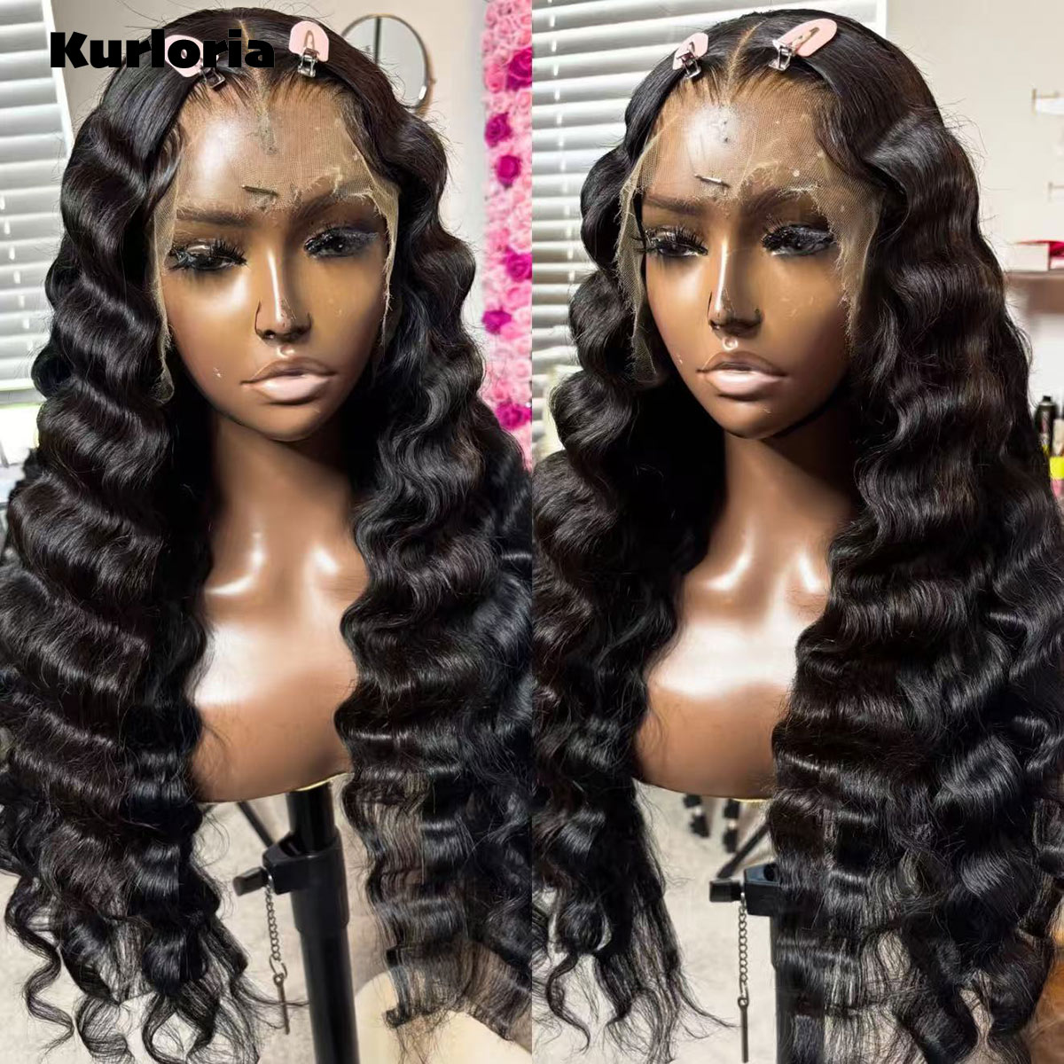 Peruka z głębokimi falami, gęs – Glueless Wear And Go Human Hair Wig recenzja i cena